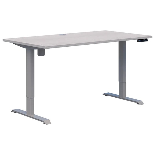 Broadway Standing Desk - Silver Base