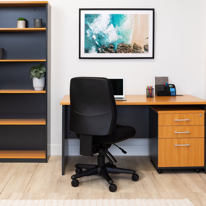 Load image into Gallery viewer, Buro Roma High Back 3-Lever Chair
