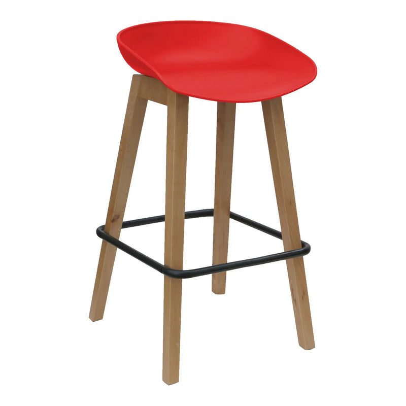 Load image into Gallery viewer, Konfurb Pala Bar Stool with Polyprop Seat
