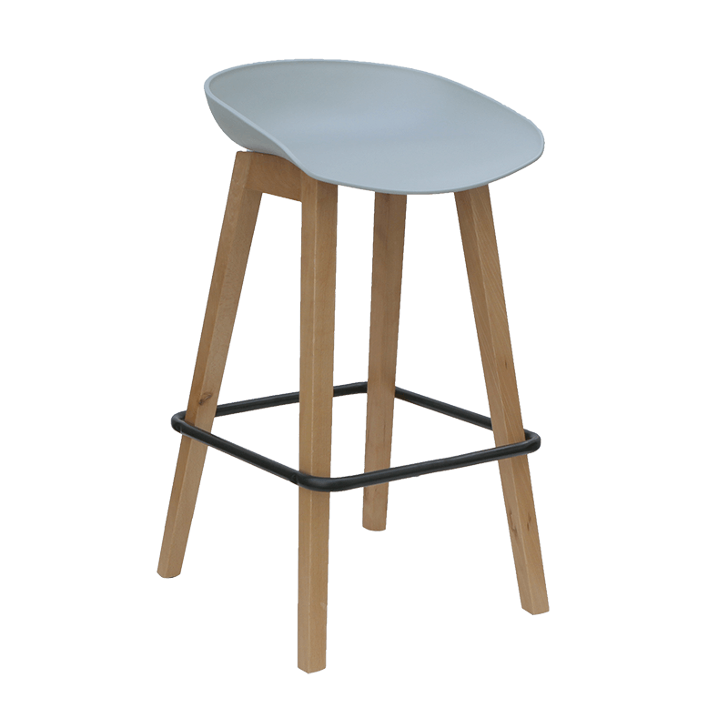 Load image into Gallery viewer, Konfurb Pala Bar Stool with Polyprop Seat
